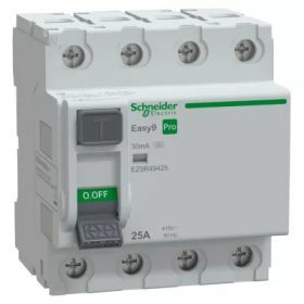 Fi relé 4P 25A 30mA Schneider 11425 49425