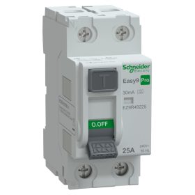 Fi relé 2P 25A 30mA EZ9R49225 Schneider "A"