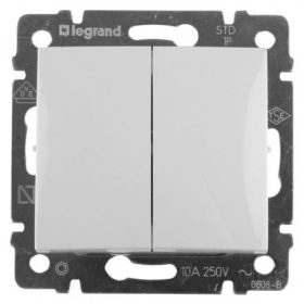 Valena 774408 dupla alternatív  kapcsoló fehér