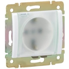 Valena csapfedles dugalj IP44 fehér 774220