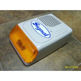 Kültéri nyomókamrás hang és fényjelző PAR PS-128A