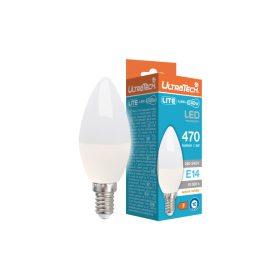 Led izzó E14 4,9W 4000K gyertya LedC470E14LC