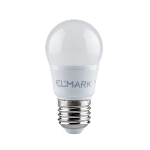 Led izzó E27 8W  3000K kisgömb