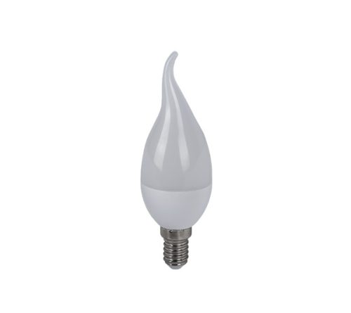 Led izzó E14 6W gyertya láng 3000K 99LED754