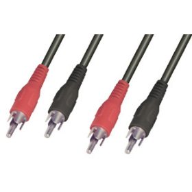 2 RCA-2 RCA átjátszó kábel 1,5m A3
