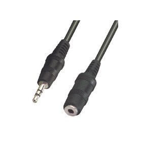 Jack 3,5 toldókábel 5m