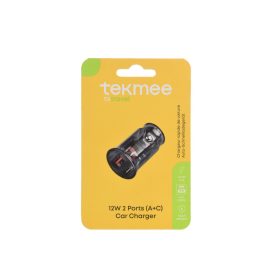 Autós töltő átlátszó USB+C