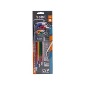 Imbuszkulcs készlet Extol 8819316