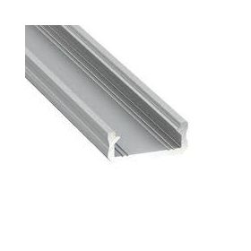 Led alumínium profil fedővel(opál/átlátszó) 2m