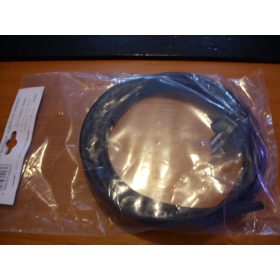 Vezeték földeletlen dugvillával gumi 2x1,5 3m