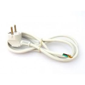 Kábel dugvillával 3x1,5 5M fehér