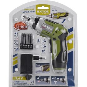 Extol akkus fúró-csavarbehajtó 402114