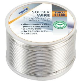 Gyantás forrasztóón 1mm 100g SWCU 1/100 ólommentes