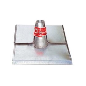   Tetőtartó esővédő lemez bádog 2" két részes BAS002