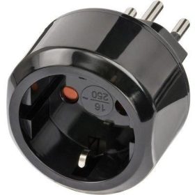 Utazó adapter LE1508642 Svájc/magyar 10A/250V