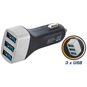 Sa 045 autós adapter USBx3 3,1A