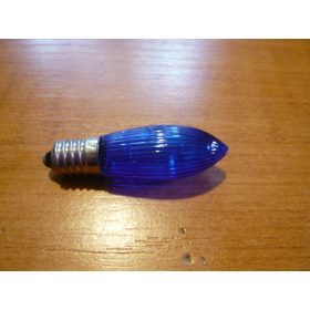 Pótizzó hagyományos izzósorhoz E10 14V 3W kék