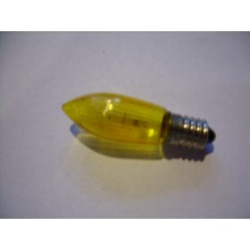 Pótizzó hagyományos izzósorhoz E10 14V 3W sárga