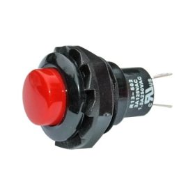 SP12 piros záró nyomógomb