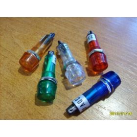 Jelzőlámpa 230V zöld