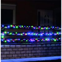 Karácsonyi fénysorok kültéri és beltéri